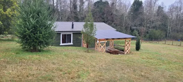 Parcela de 5.000 m² con casa en Ñancul Sur, a 15 minutos de Villarrica