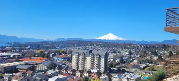 Departamento amoblado en arriendo de 52 m² en Villa El Coihue, Villarrica