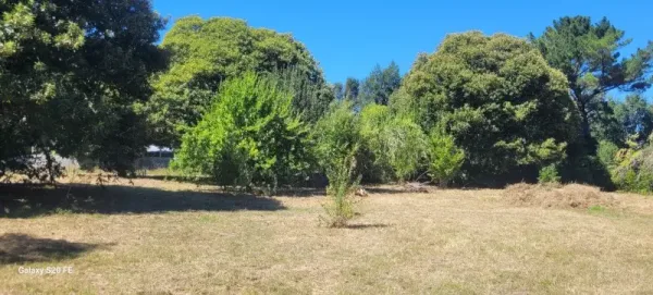 Parcela de 6.000 m² en Huiscapi con acceso al río y salida a la Ruta S-91